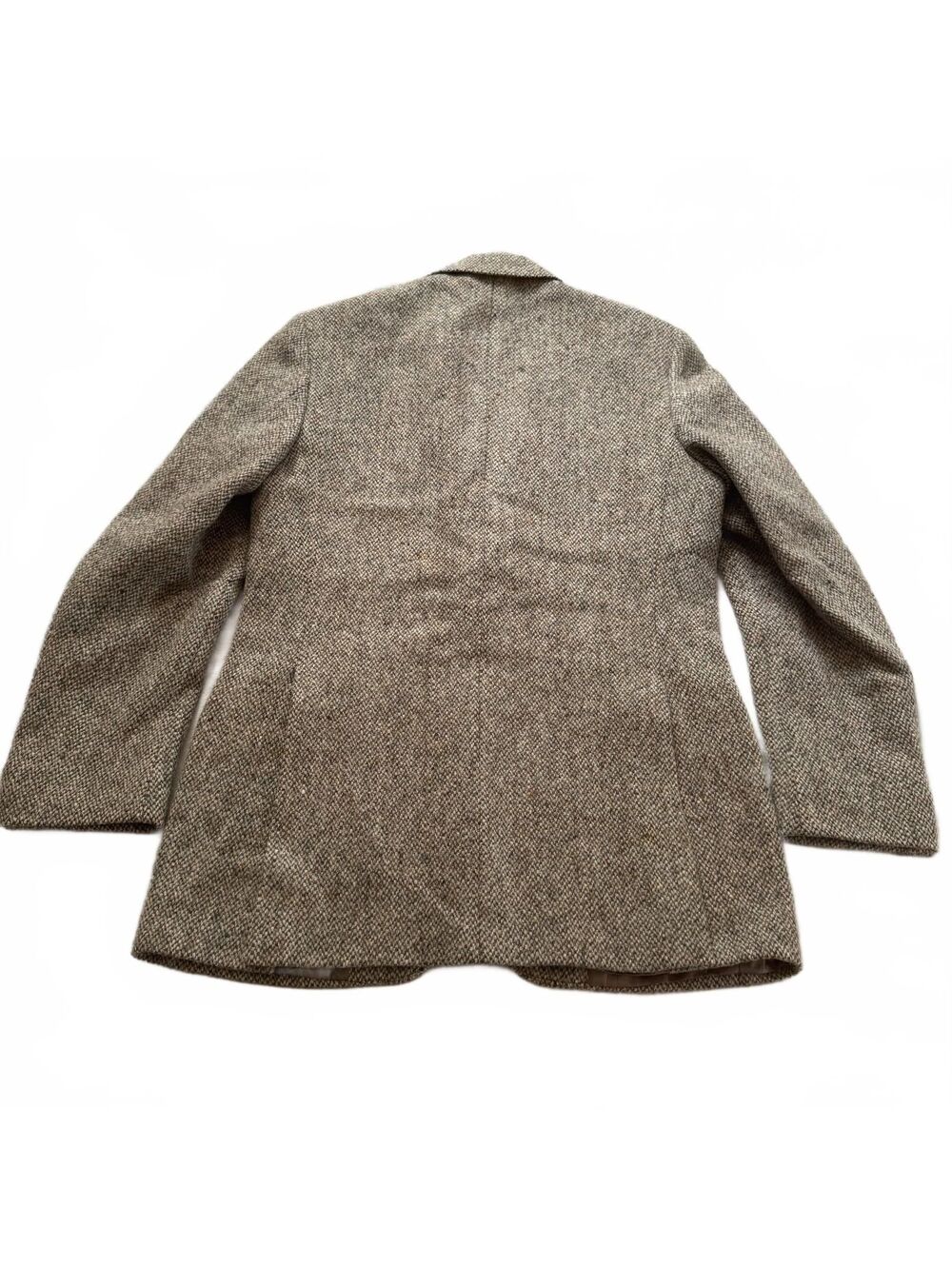 Vtg Harris Tweed Andrew Douglas Wool Sport Coat Blazer Mens 38 Double Vent 20 - Picture 2 of 9